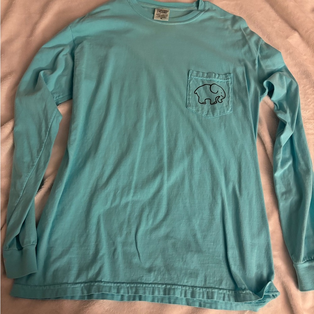 Ivory Ella teal long sleeve